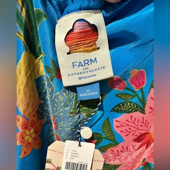 Anthropologie x Farm Rio Floral Tiered
Midi Dress sz XL - Picture 14 of 16